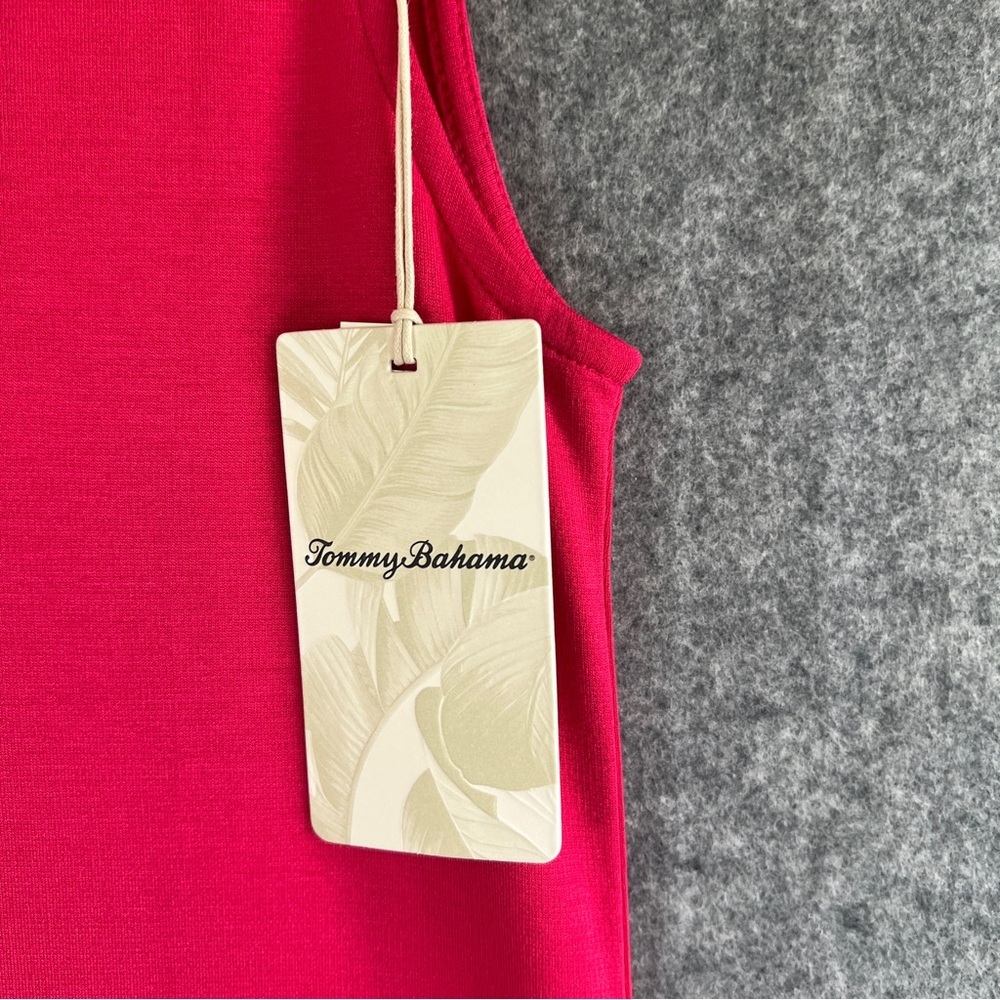 TOMMY BAHAMA The Darcy Sleeveless Sheath Dress Pink Size Extra Small NWT - Picture 4 of 13
